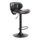 Modern Liftable Bar-stool PU Leather Counter Bar Stool with Metal Legs for Bristol Black 1 Piece Bar Stool(31"H) Clearhalo 'Bar Furniture' 'Bar Stools' 'bar_stools' 'furn' 'furn_bar_stools' 'Furniture' 'furniture_bar_stools' 'Kitchen & Dining Furniture' 4839273