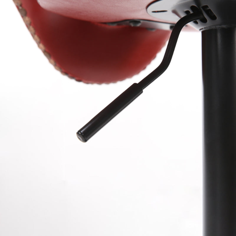 Modern Liftable Bar-stool PU Leather Counter Bar Stool with Metal Legs for Bristol Clearhalo 'Bar Furniture' 'Bar Stools' 'bar_stools' 'furn' 'furn_bar_stools' 'Furniture' 'furniture_bar_stools' 'Kitchen & Dining Furniture' 4839288