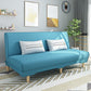 Modern Cotton Blend Armless Sofa Tight Back Couch with Pillow Included Lake Blue Clearhalo 'furn' 'furn_sofas' 'Furniture' 'furniture_sofas' 'kitchen' 'kitchen_sofas' 'Living Room Furniture' 'Sofa' 'sofas' 4839319