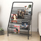 Metal Iron Contemporary Ladder Bookshelf Closed Back Vertical Bookshelf Clearhalo 'Bookcases' 'furn' 'furn_bookcases' 'Furniture' 'furniture_bookcases' 'kitchen' 'kitchen_bookcases' 'Living Room Furniture' 'Office Furniture' 4844269