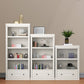 Scandinavian Style Bookcase with Drawers White Shelf Bookcase for Home and Office Clearhalo 'Bookcases' 'furn' 'furn_bookcases' 'Furniture' 'furniture_bookcases' 'kitchen' 'kitchen_bookcases' 'Living Room Furniture' 'Office Furniture' 4844287
