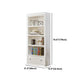 Scandinavian Style Bookcase with Drawers White Shelf Bookcase for Home and Office Clearhalo 'Bookcases' 'furn' 'furn_bookcases' 'Furniture' 'furniture_bookcases' 'kitchen' 'kitchen_bookcases' 'Living Room Furniture' 'Office Furniture' 4844289