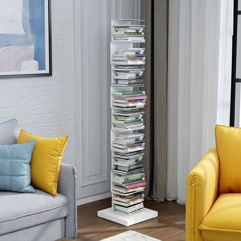 Invisible Bookshelf Open Back Contemporary Style Bookcase for Home and Office Clearhalo 'Bookcases' 'furn' 'furn_bookcases' 'Furniture' 'furniture_bookcases' 'kitchen' 'kitchen_bookcases' 'Living Room Furniture' 'Office Furniture' 4844349