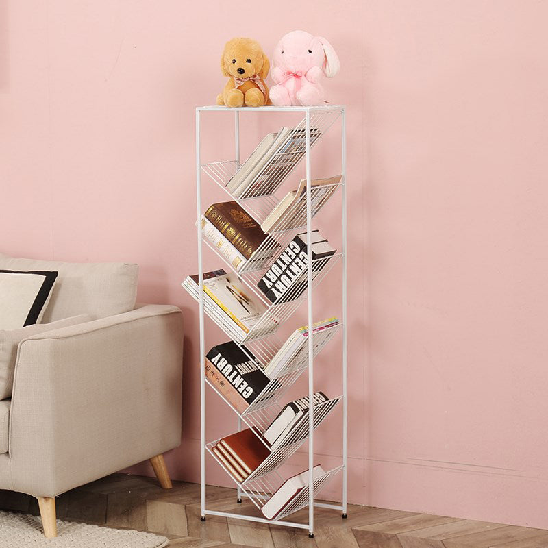Invisible Bookshelf Open Back Contemporary Style Bookcase for Home and Office Clearhalo 'Bookcases' 'furn' 'furn_bookcases' 'Furniture' 'furniture_bookcases' 'kitchen' 'kitchen_bookcases' 'Living Room Furniture' 'Office Furniture' 4844367