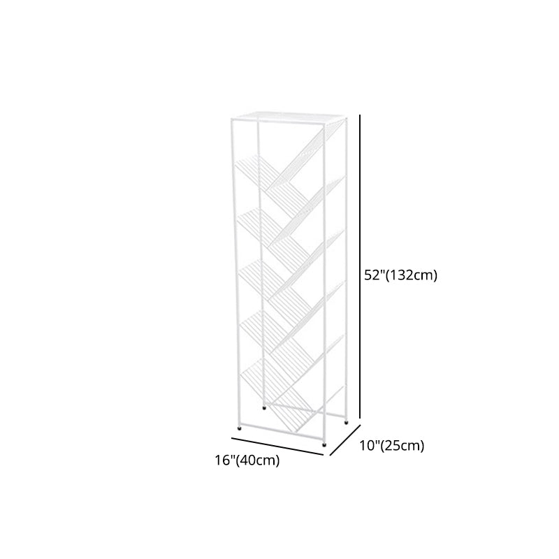 Invisible Bookshelf Open Back Contemporary Style Bookcase for Home and Office Clearhalo 'Bookcases' 'furn' 'furn_bookcases' 'Furniture' 'furniture_bookcases' 'kitchen' 'kitchen_bookcases' 'Living Room Furniture' 'Office Furniture' 4844368