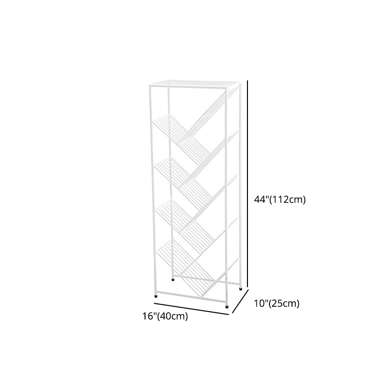 Invisible Bookshelf Open Back Contemporary Style Bookcase for Home and Office Clearhalo 'Bookcases' 'furn' 'furn_bookcases' 'Furniture' 'furniture_bookcases' 'kitchen' 'kitchen_bookcases' 'Living Room Furniture' 'Office Furniture' 4844370