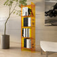 Acrylic Vertical Standard Bookshelf Glam Closed Back Bookshelf for Living Room Clearhalo 'Bookcases' 'furn' 'furn_bookcases' 'Furniture' 'furniture_bookcases' 'kitchen' 'kitchen_bookcases' 'Living Room Furniture' 'Office Furniture' 4844414