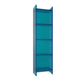 Acrylic Vertical Standard Bookshelf Glam Closed Back Bookshelf for Living Room 15.7"L x 9.8"W x 59.8"H Blue Clearhalo 'Bookcases' 'furn' 'furn_bookcases' 'Furniture' 'furniture_bookcases' 'kitchen' 'kitchen_bookcases' 'Living Room Furniture' 'Office Furniture' 4844425