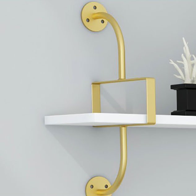 7.87"W Bookshelf Glam Style Wall Mounted Bookcase for Home Office Study Room Clearhalo 'Bookcases' 'Furniture' 'furniture_bookcases' 'kitchen' 'kitchen_bookcases' 'Living Room Furniture' 'Office Furniture' 4844439