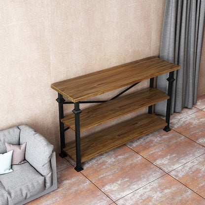 13.78"W Bookcase Industrial Style Open Back Bookcase for Study Room Home Office Clearhalo 'Bookcases' 'furn' 'furn_bookcases' 'Furniture' 'furniture_bookcases' 'kitchen' 'kitchen_bookcases' 'Living Room Furniture' 'Office Furniture' 4844452