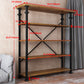13.78"W Bookcase Industrial Style Open Back Bookcase for Study Room Home Office Clearhalo 'Bookcases' 'furn' 'furn_bookcases' 'Furniture' 'furniture_bookcases' 'kitchen' 'kitchen_bookcases' 'Living Room Furniture' 'Office Furniture' 4844470