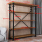13.78"W Bookcase Industrial Style Open Back Bookcase for Study Room Home Office Clearhalo 'Bookcases' 'furn' 'furn_bookcases' 'Furniture' 'furniture_bookcases' 'kitchen' 'kitchen_bookcases' 'Living Room Furniture' 'Office Furniture' 4844472