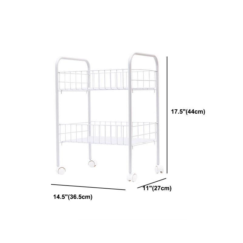 Industrial Iron Etagere Bookshelf Open Vertical Bookshelf with Caster Wheels Clearhalo 'Bookcases' 'furn' 'furn_bookcases' 'Furniture' 'furniture_bookcases' 'kitchen' 'kitchen_bookcases' 'Living Room Furniture' 'Office Furniture' 4844512