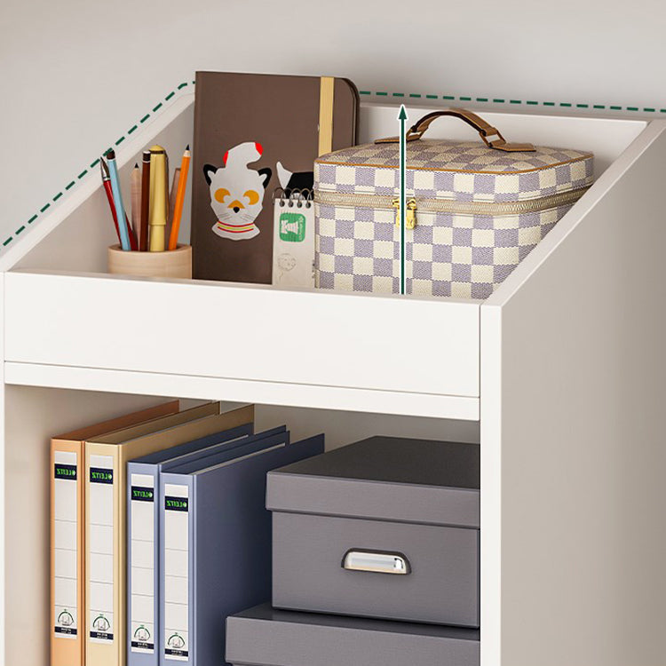 Open Back Bookcase Scandinavian Style Bookshelf for Home Office Study Room Clearhalo 'Bookcases' 'furn' 'furn_bookcases' 'Furniture' 'furniture_bookcases' 'kitchen' 'kitchen_bookcases' 'Living Room Furniture' 'Office Furniture' 4844570