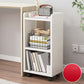 Open Back Bookcase Scandinavian Style Bookshelf for Home Office Study Room 11.8"L x 9.4"W x 26"H White Clearhalo 'Bookcases' 'furn' 'furn_bookcases' 'Furniture' 'furniture_bookcases' 'kitchen' 'kitchen_bookcases' 'Living Room Furniture' 'Office Furniture' 4844575