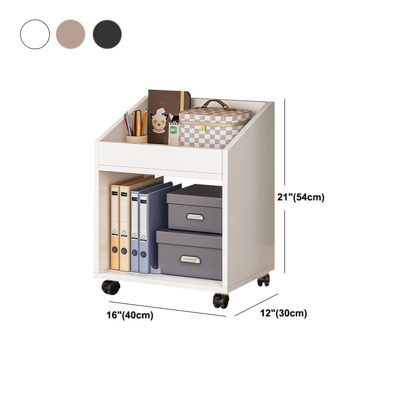 Open Back Bookcase Scandinavian Style Bookshelf for Home Office Study Room Clearhalo 'Bookcases' 'furn' 'furn_bookcases' 'Furniture' 'furniture_bookcases' 'kitchen' 'kitchen_bookcases' 'Living Room Furniture' 'Office Furniture' 4844585