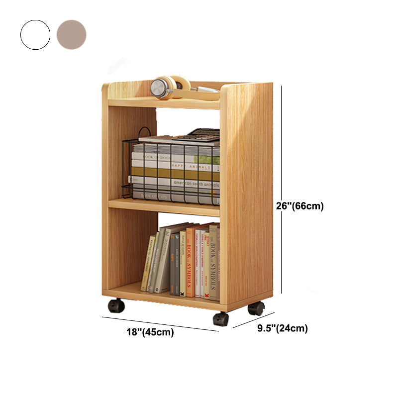 Open Back Bookcase Scandinavian Style Bookshelf for Home Office Study Room Clearhalo 'Bookcases' 'furn' 'furn_bookcases' 'Furniture' 'furniture_bookcases' 'kitchen' 'kitchen_bookcases' 'Living Room Furniture' 'Office Furniture' 4844590
