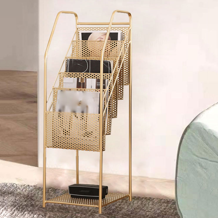 Industrial Iron Ladder Bookshelf Closed Back Vertical Bookshelf,11.8"L x 11.8"W x 37.8"H Clearhalo 'Bookcases' 'furn' 'furn_bookcases' 'Furniture' 'furniture_bookcases' 'kitchen' 'kitchen_bookcases' 'Living Room Furniture' 'Office Furniture' 4844601