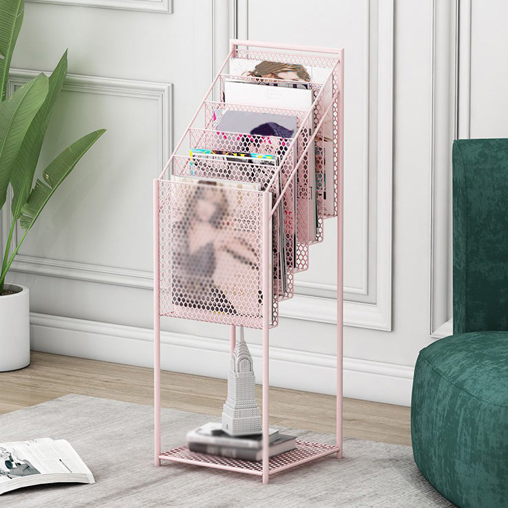 Industrial Iron Ladder Bookshelf Closed Back Vertical Bookshelf,11.8"L x 11.8"W x 37.8"H Clearhalo 'Bookcases' 'furn' 'furn_bookcases' 'Furniture' 'furniture_bookcases' 'kitchen' 'kitchen_bookcases' 'Living Room Furniture' 'Office Furniture' 4844605