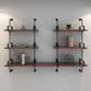 Metal Bookshelf Industrial Style Wall Mounted Bookcase for Home Office Clearhalo 'Bookcases' 'furn' 'furn_bookcases' 'Furniture' 'furniture_bookcases' 'kitchen' 'kitchen_bookcases' 'Living Room Furniture' 'Office Furniture' 4844661