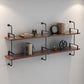 Metal Bookshelf Industrial Style Wall Mounted Bookcase for Home Office Clearhalo 'Bookcases' 'furn' 'furn_bookcases' 'Furniture' 'furniture_bookcases' 'kitchen' 'kitchen_bookcases' 'Living Room Furniture' 'Office Furniture' 4844663