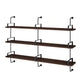 Metal Bookshelf Industrial Style Wall Mounted Bookcase for Home Office Clearhalo 'Bookcases' 'furn' 'furn_bookcases' 'Furniture' 'furniture_bookcases' 'kitchen' 'kitchen_bookcases' 'Living Room Furniture' 'Office Furniture' 4844668
