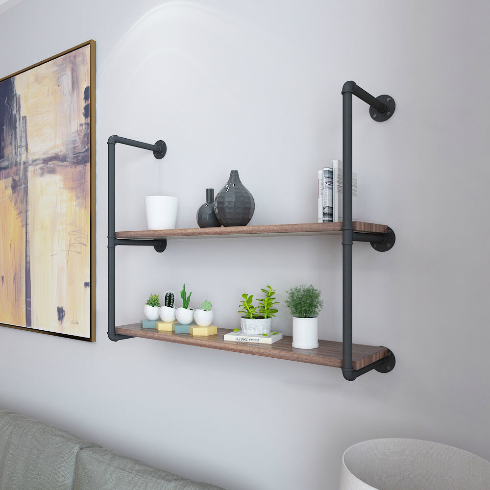 Wall Mounted Bookshelf Industrial Style Solid Wood Bookcase for Home Office 31.5"L x 7.9"W x 23.6"H Clearhalo 'Bookcases' 'furn' 'furn_bookcases' 'Furniture' 'furniture_bookcases' 'kitchen' 'kitchen_bookcases' 'Living Room Furniture' 'Office Furniture' 4844707