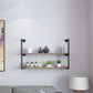 Wall Mounted Bookshelf Industrial Style Solid Wood Bookcase for Home Office Clearhalo 'Bookcases' 'furn' 'furn_bookcases' 'Furniture' 'furniture_bookcases' 'kitchen' 'kitchen_bookcases' 'Living Room Furniture' 'Office Furniture' 4844712