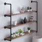 Wall Mounted Bookshelf Industrial Style Solid Wood Bookcase for Home Office Clearhalo 'Bookcases' 'furn' 'furn_bookcases' 'Furniture' 'furniture_bookcases' 'kitchen' 'kitchen_bookcases' 'Living Room Furniture' 'Office Furniture' 4844715