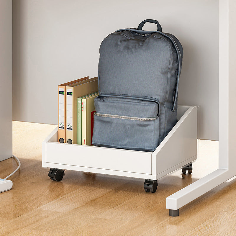 Scandinavian Style Bookshelf Open Back Bookcase for Home Office Study Room White 15.7"L x 11.8"W x 9.4"H Clearhalo 'Bookcases' 'Furniture' 'furniture_bookcases' 'kitchen' 'kitchen_bookcases' 'Living Room Furniture' 'Office Furniture' 4844729