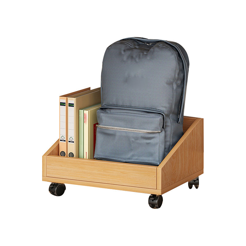 Scandinavian Style Bookshelf Open Back Bookcase for Home Office Study Room Natural 15.7"L x 11.8"W x 9.4"H Clearhalo 'Bookcases' 'Furniture' 'furniture_bookcases' 'kitchen' 'kitchen_bookcases' 'Living Room Furniture' 'Office Furniture' 4844740