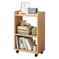 Scandinavian Style Bookshelf Open Back Bookcase for Home Office Study Room Natural 17.7"L x 9.4"W x 26"H Clearhalo 'Bookcases' 'Furniture' 'furniture_bookcases' 'kitchen' 'kitchen_bookcases' 'Living Room Furniture' 'Office Furniture' 4844752