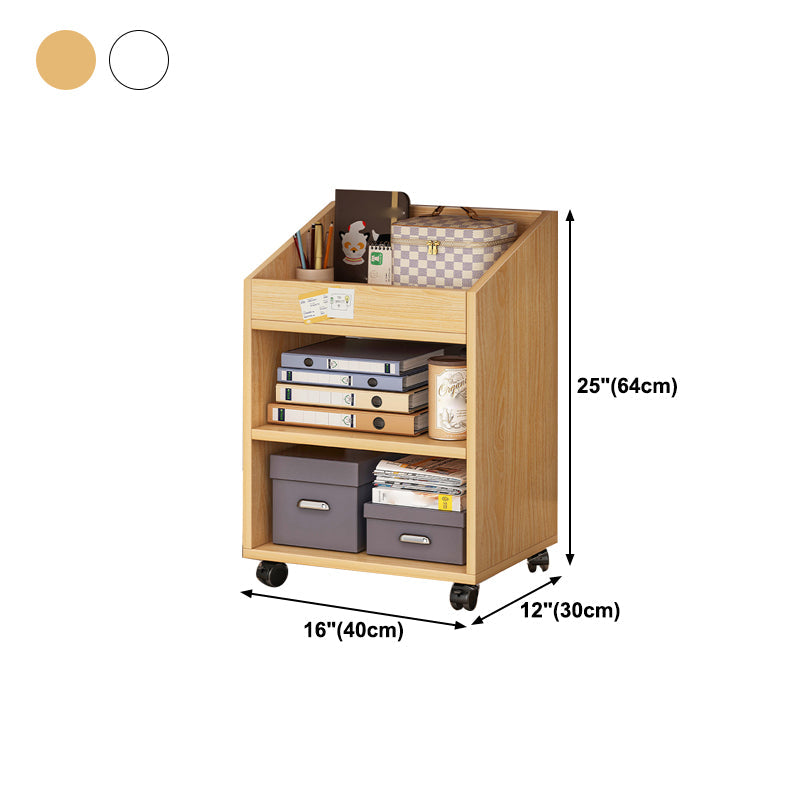 Scandinavian Style Bookshelf Open Back Bookcase for Home Office Study Room Clearhalo 'Bookcases' 'Furniture' 'furniture_bookcases' 'kitchen' 'kitchen_bookcases' 'Living Room Furniture' 'Office Furniture' 4844755