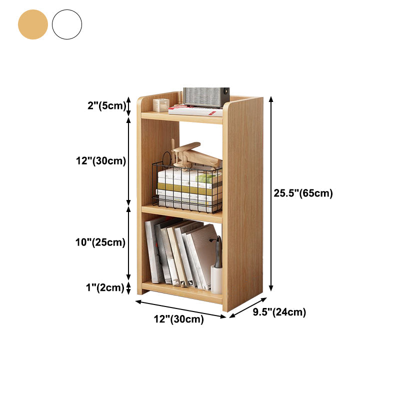 Scandinavian Style Bookshelf Open Back Bookcase for Home Office Study Room Clearhalo 'Bookcases' 'Furniture' 'furniture_bookcases' 'kitchen' 'kitchen_bookcases' 'Living Room Furniture' 'Office Furniture' 4844759