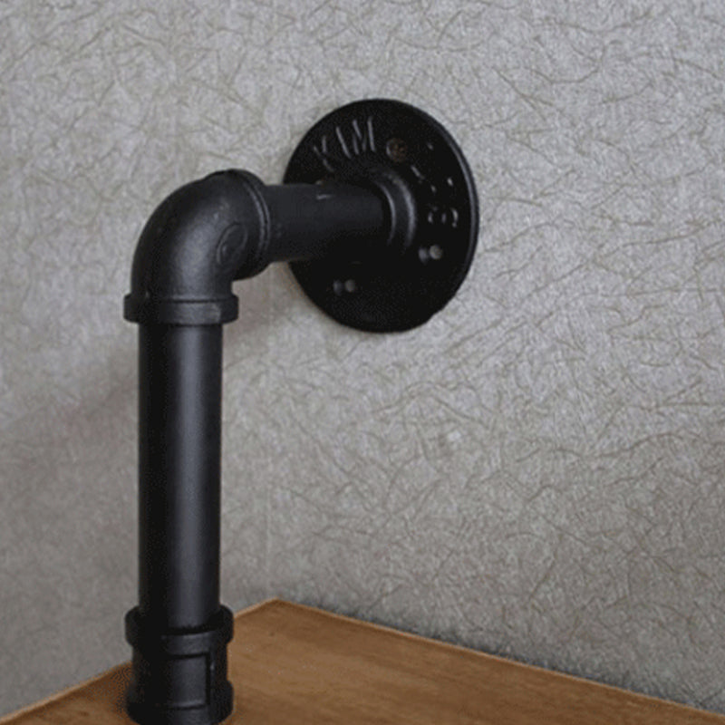 Wall Unit and Etagere Bookshelf Industrial Black Iron Frame and Pine Wood Shelf Clearhalo 'Bookcases' 'furn' 'furn_bookcases' 'Furniture' 'furniture_bookcases' 'kitchen' 'kitchen_bookcases' 'Living Room Furniture' 'Office Furniture' 4844771