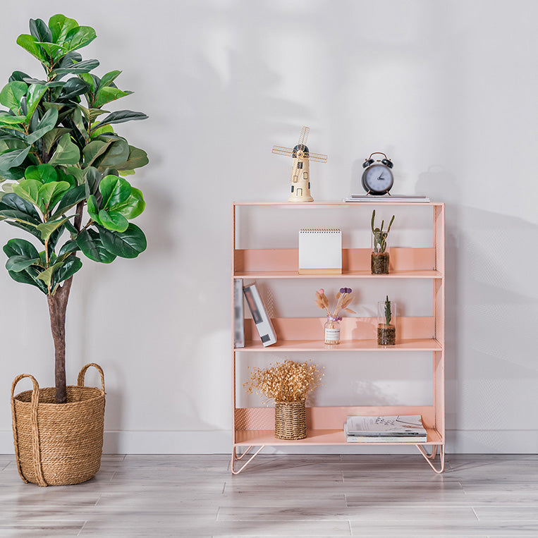 Scandinavian Metal Geometric Bookshelf Vertical Open Iron Bookshelf Clearhalo 'Bookcases' 'furn' 'furn_bookcases' 'Furniture' 'furniture_bookcases' 'kitchen' 'kitchen_bookcases' 'Living Room Furniture' 'Office Furniture' 4844807