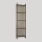 Scandinavian Style Bookshelf 9.84"W Closed Back Bookcase for Home Office Study Room Clearhalo 'Bookcases' 'furn' 'furn_bookcases' 'Furniture' 'furniture_bookcases' 'kitchen' 'kitchen_bookcases' 'Living Room Furniture' 'Office Furniture' 4844822