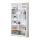 Manufactured Wood Standard Bookshelf Scandinavian Vertical Closed Back Bookshelf White 23.6"L x 9.4"W x 70.9"H Bookcases Clearhalo 'Bookcases' 'Furniture' 'furniture_bookcases' 'kitchen' 'kitchen_bookcases' 'Living Room Furniture' 'Office Furniture' 4844868