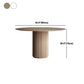 Round Pedestal Casual Table Simplicity Style Dining Room Home Furniture Clearhalo ' dining_table' 'Dining Tables & Seating' 'Dining Tables' 'furn' 'furn_dining_table' 'Furniture' 'furniture_dining_table' 'Kitchen & Dining Furniture' 'kitchen&dining_furn' 'kitchen' 'kitchen_dining_table' 4845402