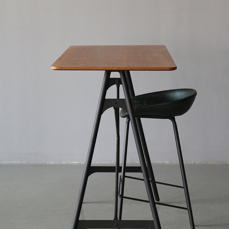 Modern Style Bar-stool PU Leather Counter Bar Stool with Metal Legs for Kitchen Clearhalo 'Bar Furniture' 'Bar Stools' 'bar_stools' 'furn' 'furn_bar_stools' 'Furniture' 'furniture_bar_stools' 'Kitchen & Dining Furniture' 4850207