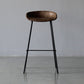 Modern Style Bar-stool PU Leather Counter Bar Stool with Metal Legs for Kitchen Coffee 1 Piece Bar Stool(30"H) Clearhalo 'Bar Furniture' 'Bar Stools' 'bar_stools' 'furn' 'furn_bar_stools' 'Furniture' 'furniture_bar_stools' 'Kitchen & Dining Furniture' 4850213