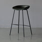 Modern Style Bar-stool PU Leather Counter Bar Stool with Metal Legs for Kitchen Blackish Green 1 Piece Clearhalo 'Bar Furniture' 'Bar Stools' 'bar_stools' 'furn' 'furn_bar_stools' 'Furniture' 'furniture_bar_stools' 'Kitchen & Dining Furniture' 4850217