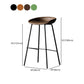 Modern Style Bar-stool PU Leather Counter Bar Stool with Metal Legs for Kitchen Clearhalo 'Bar Furniture' 'Bar Stools' 'bar_stools' 'furn' 'furn_bar_stools' 'Furniture' 'furniture_bar_stools' 'Kitchen & Dining Furniture' 4850239