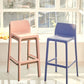 Modern Style Bar-stool Plastic Counter Bar Stool for Kitchen Bar with Plastic Legs Clearhalo 'Bar Furniture' 'Bar Stools' 'bar_stools' 'furn' 'furn_bar_stools' 'Furniture' 'furniture_bar_stools' 'Kitchen & Dining Furniture' 4850282