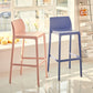Modern Style Bar-stool Plastic Counter Bar Stool for Kitchen Bar with Plastic Legs Clearhalo 'Bar Furniture' 'Bar Stools' 'bar_stools' 'furn' 'furn_bar_stools' 'Furniture' 'furniture_bar_stools' 'Kitchen & Dining Furniture' 4850285