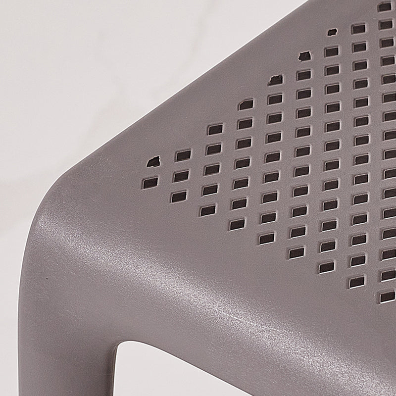 Modern Style Bar-stool Plastic Counter Bar Stool for Kitchen Bar with Plastic Legs Clearhalo 'Bar Furniture' 'Bar Stools' 'bar_stools' 'furn' 'furn_bar_stools' 'Furniture' 'furniture_bar_stools' 'Kitchen & Dining Furniture' 4850292