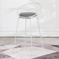 Scandinavian Upholstered Counter Chairs Bucket Barstools with Metal Legs for Home Clearhalo 'Bar Furniture' 'Bar Stools' 'bar_stools' 'furn' 'furn_bar_stools' 'Furniture' 'furniture_bar_stools' 'Kitchen & Dining Furniture' 4850357