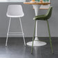 Contemporary Style Bar-stool Plastic Counter Bar Stool for Kitchen Bar with Metal Legs Clearhalo 'Bar Furniture' 'Bar Stools' 'bar_stools' 'furn' 'furn_bar_stools' 'Furniture' 'furniture_bar_stools' 'Kitchen & Dining Furniture' 4850368