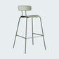 Modern Bar-stool Plastic Counter Bar Stool for Kitchen Bar with Metal Legs Clearhalo 'Bar Furniture' 'Bar Stools' 'bar_stools' 'furn' 'furn_bar_stools' 'Furniture' 'furniture_bar_stools' 'Kitchen & Dining Furniture' 4850478