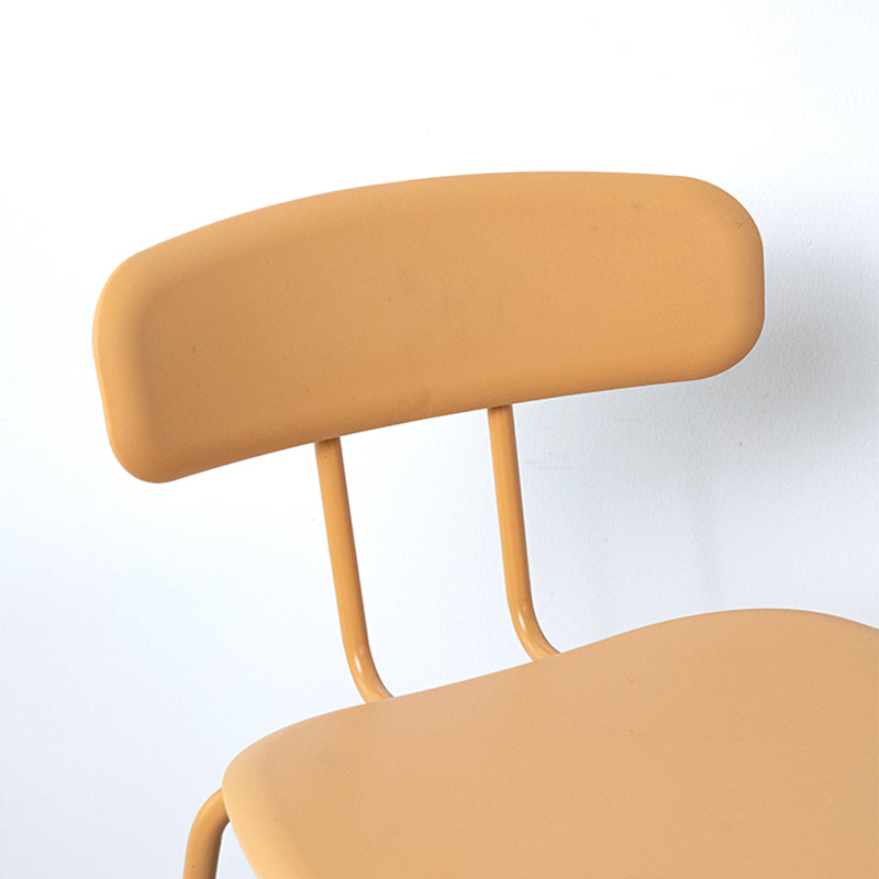 Modern Bar-stool Plastic Counter Bar Stool for Kitchen Bar with Metal Legs Clearhalo 'Bar Furniture' 'Bar Stools' 'bar_stools' 'furn' 'furn_bar_stools' 'Furniture' 'furniture_bar_stools' 'Kitchen & Dining Furniture' 4850481